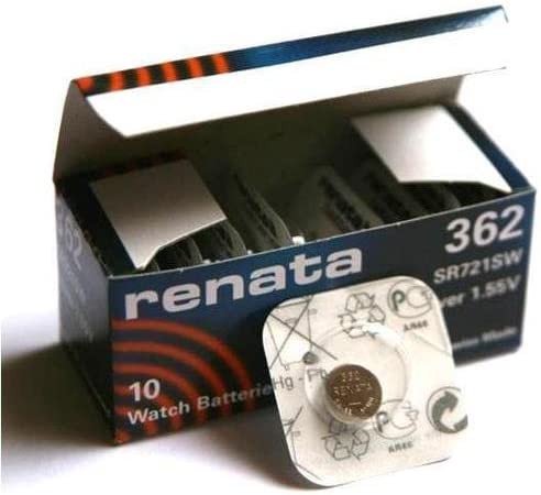 Pila Reloj 362 RENATA Oxido Plata 0%Hg SR0721SW