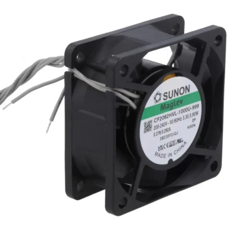 VENTILADOR 230Vac 60x60x25mm 3,5W 2 Cables VAPO Sunon