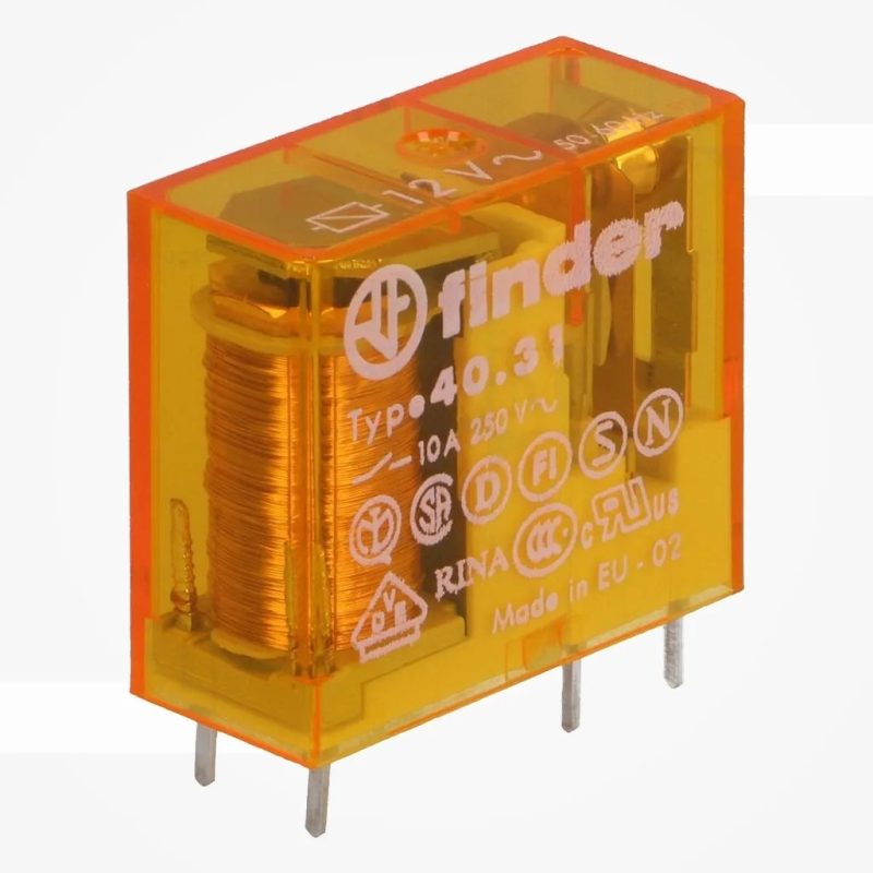 RELE 12Vac 1Cto Conmutado 10A/250Vac FINDER