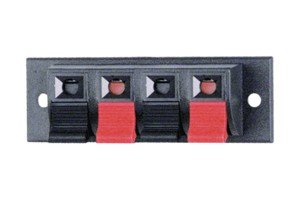 Conector Altavoz a Presion para Caja Acustica 4 Contactos 10.642/4
