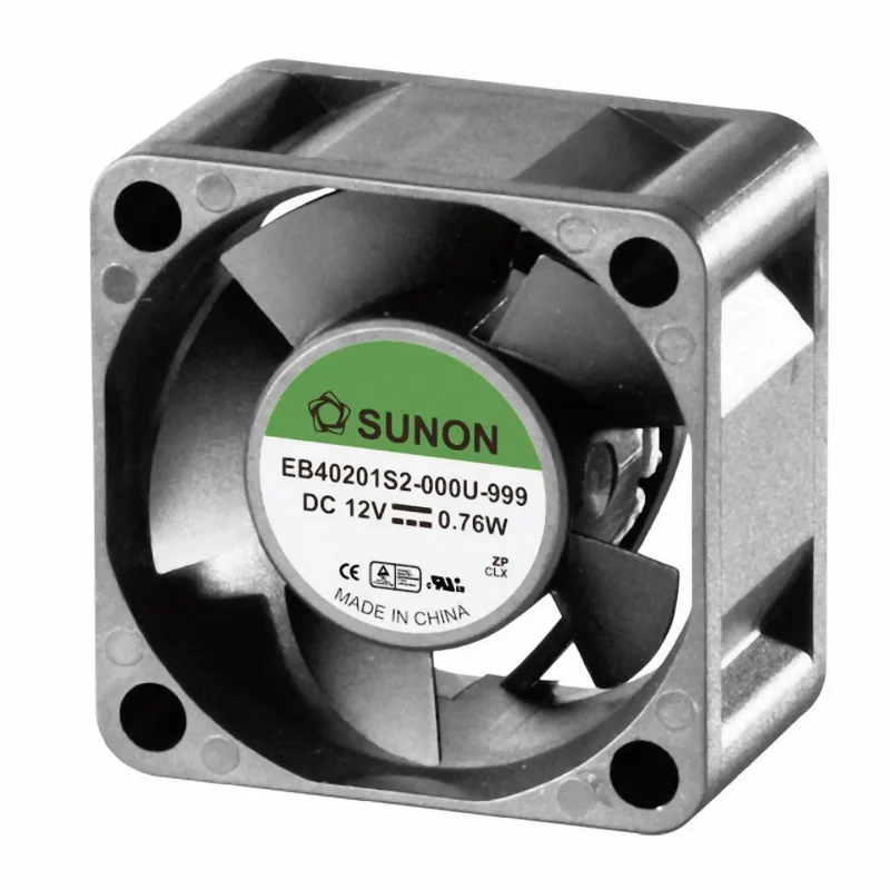 Ventilador 12Vdc 40x40x20mm 0,76W 2 Cables Friccion