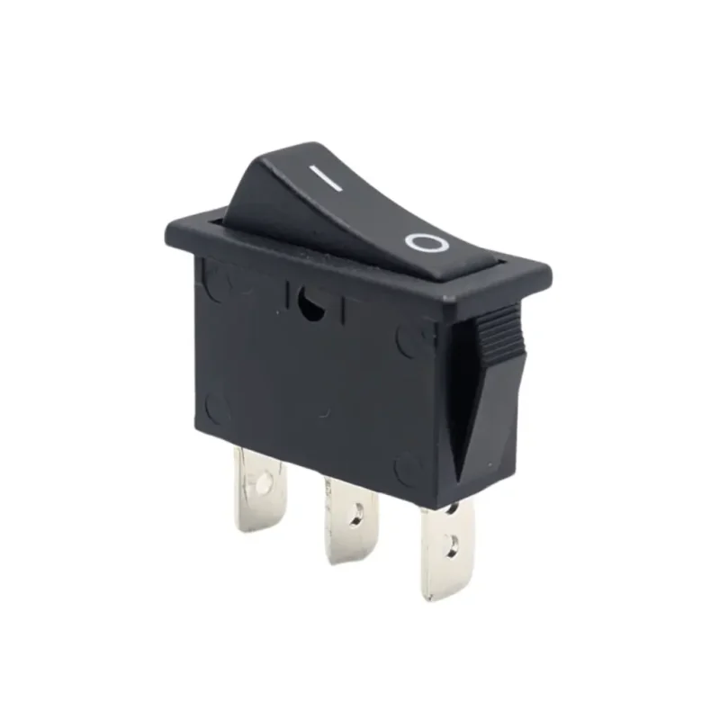 Conmutar Basculante Unipolar ON-ON 16A NEGRO