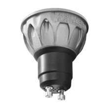Bombilla LED GU10 8W 230V 3000K EVO SILVER