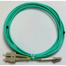 Latiguillo Fibra Optica Multimodo Duplex SC/LC OM3 5m