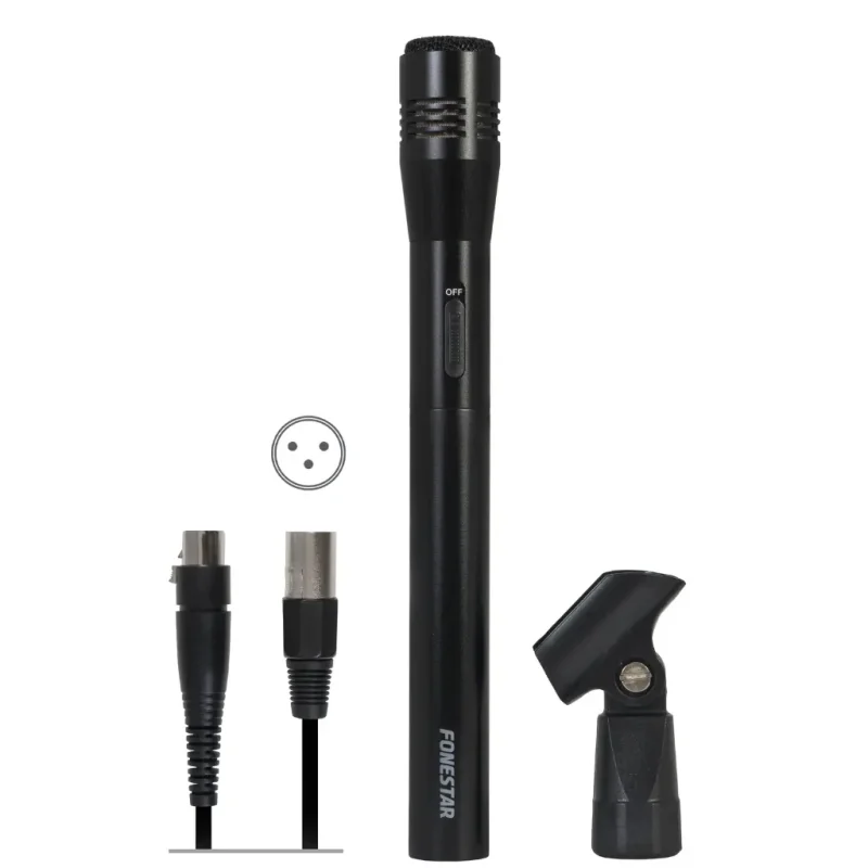 Microfono Mano Condensador FONESTAR