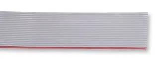 Cable Plano Informatica 10 Vias 1,27mm Hilos 28AWG GRIS