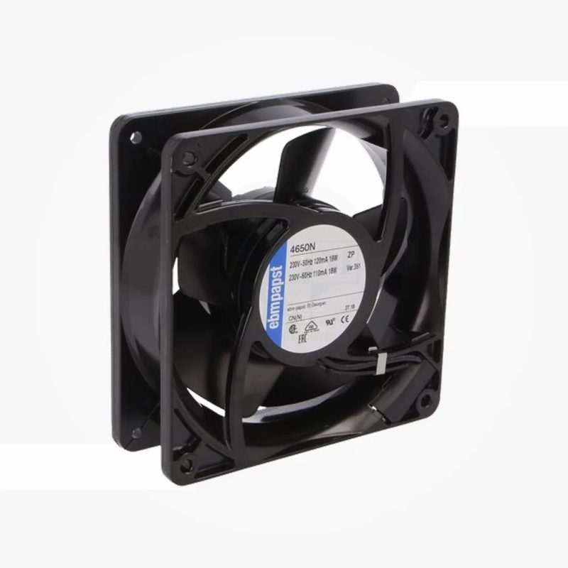 Ventilador AC axiales 230VAC 119x119x38mm 160m3/h 46dBA