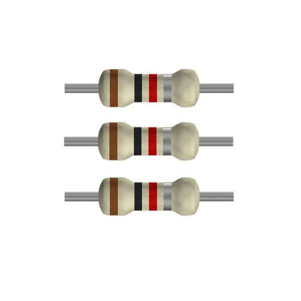 Resistencia Carbon 470K 1/2W 5% Axial