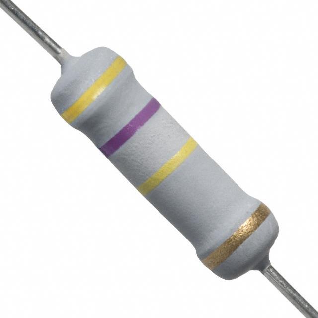 470K 2W   Resistencia Oxido Metal 470K 2W 5% Axial