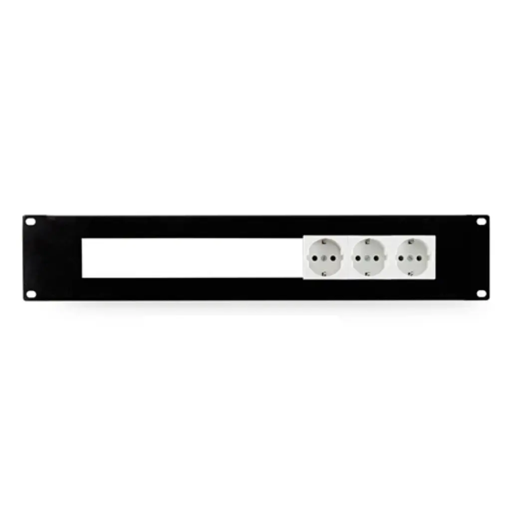 Panel Rack 19in para mecanismos 2U