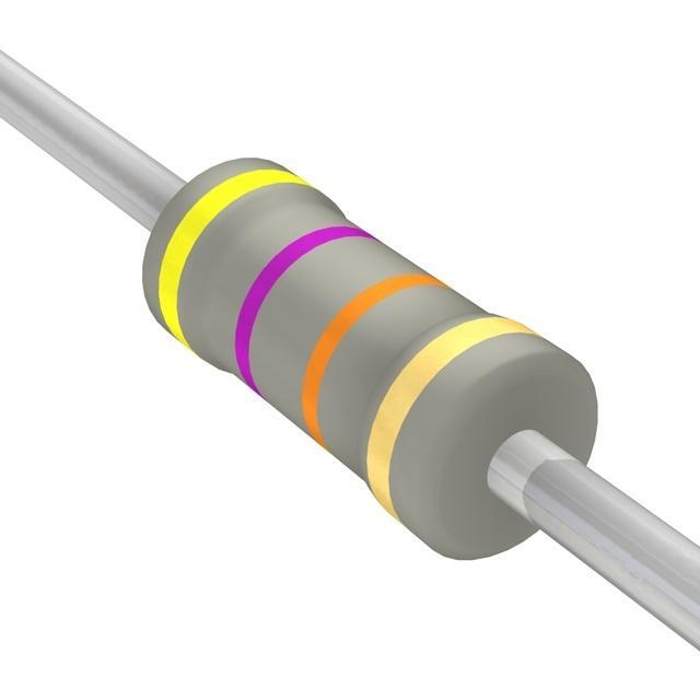 47K 2W 5% Resistencia Oxido Metal Axial