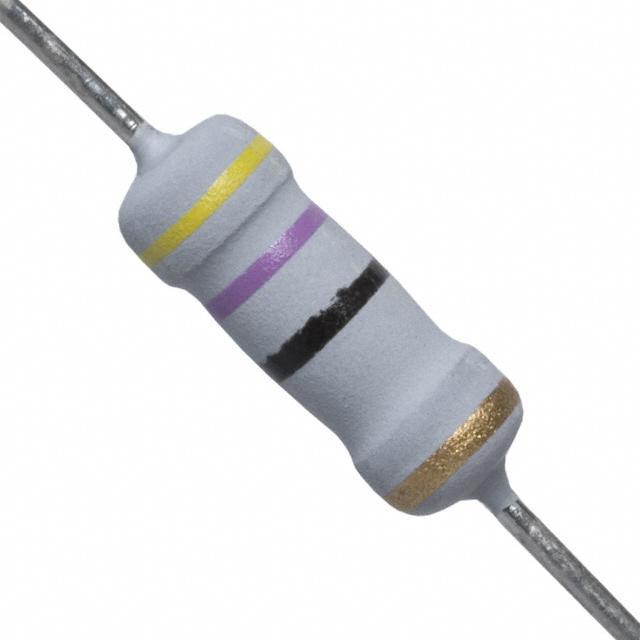 47R 1W 5% Resistencia Carbon Axial