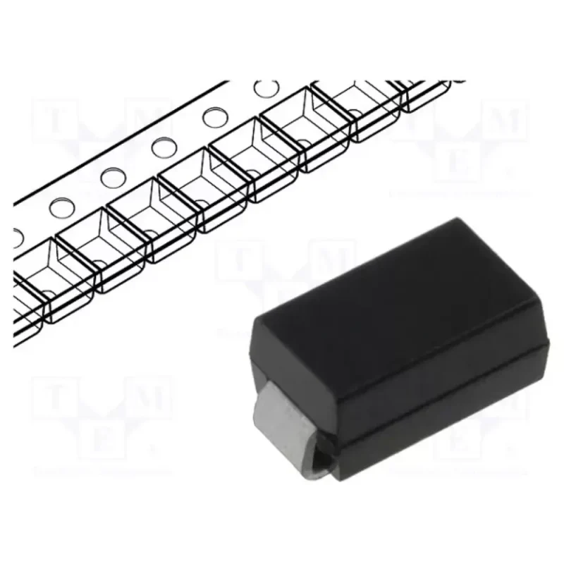 Diodo Rectificador 1000V 1Amp SMD DO-214AC GS1M