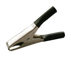Pinza Cocodrilo BaterÃ­a 15A Aislada NEGRA 38.066/N