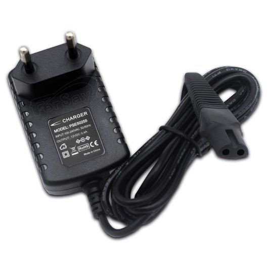 Cable Alimentacion compatible Afeitadora Braun 81577235, 67091050.
