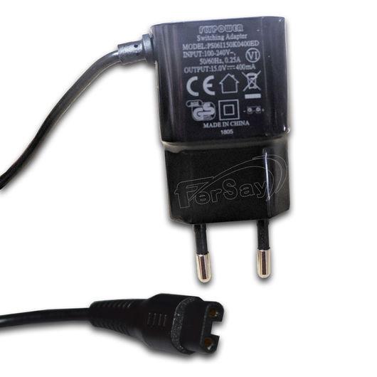 Alimentador Fijo 15Vdc 0,4Amp 6W 4222-036-30181 Negro