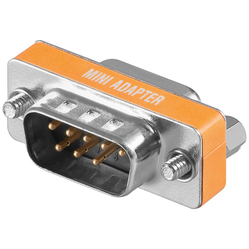 Adaptador D-Sub9 Macho-Hembra Null Modem