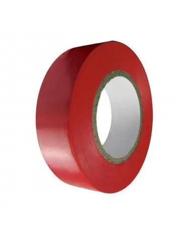 Cinta Aislante Adhesiva PVC 20mx19mm ROJA XB