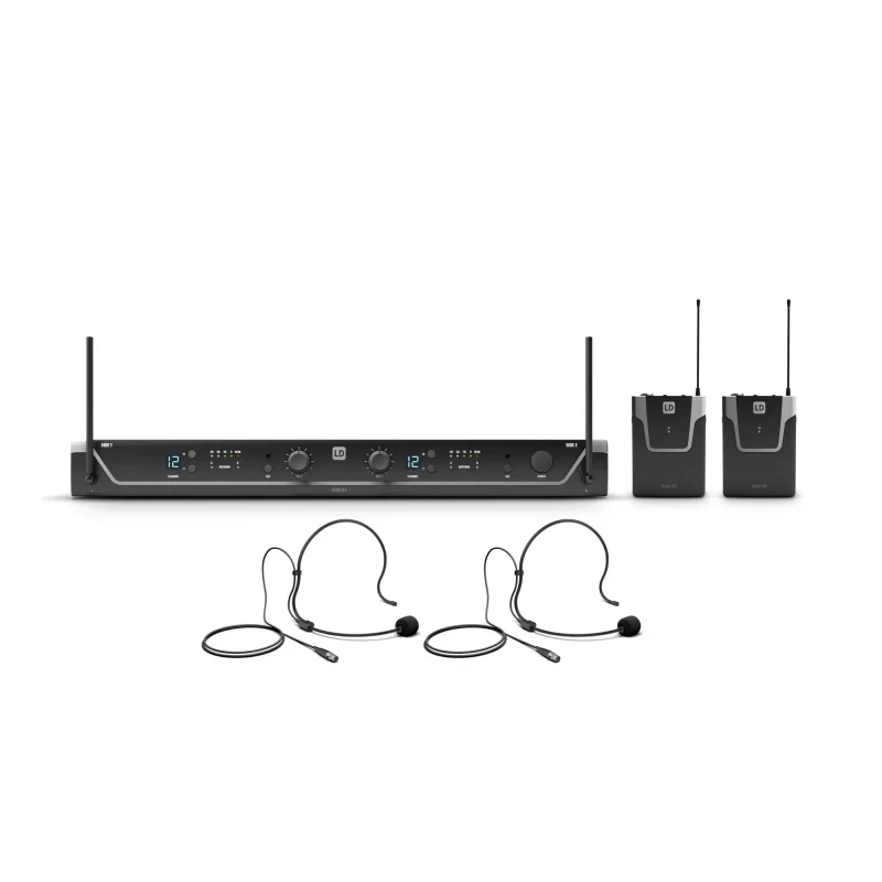 2 Microfonos Inalambricos Diadema LD U306