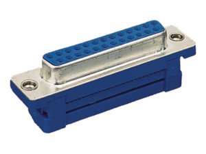 Conector Sub-D 25pin Hembra para Cable Plano  08.410/25