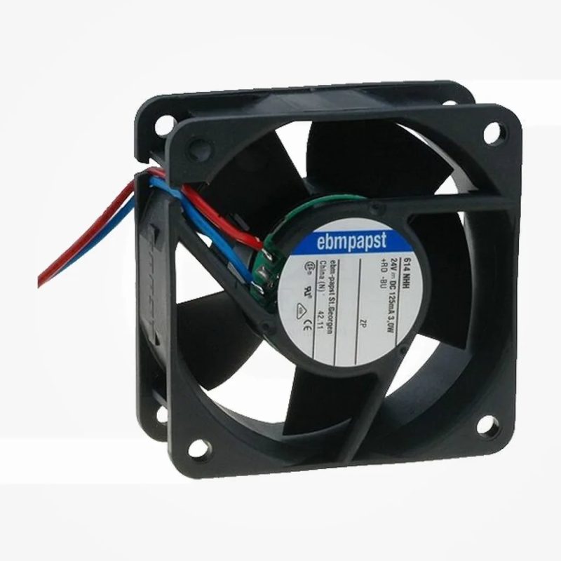 Ventilador DC axiales 24VDC 60x60x25mm 56m3/h 41dBA bolas