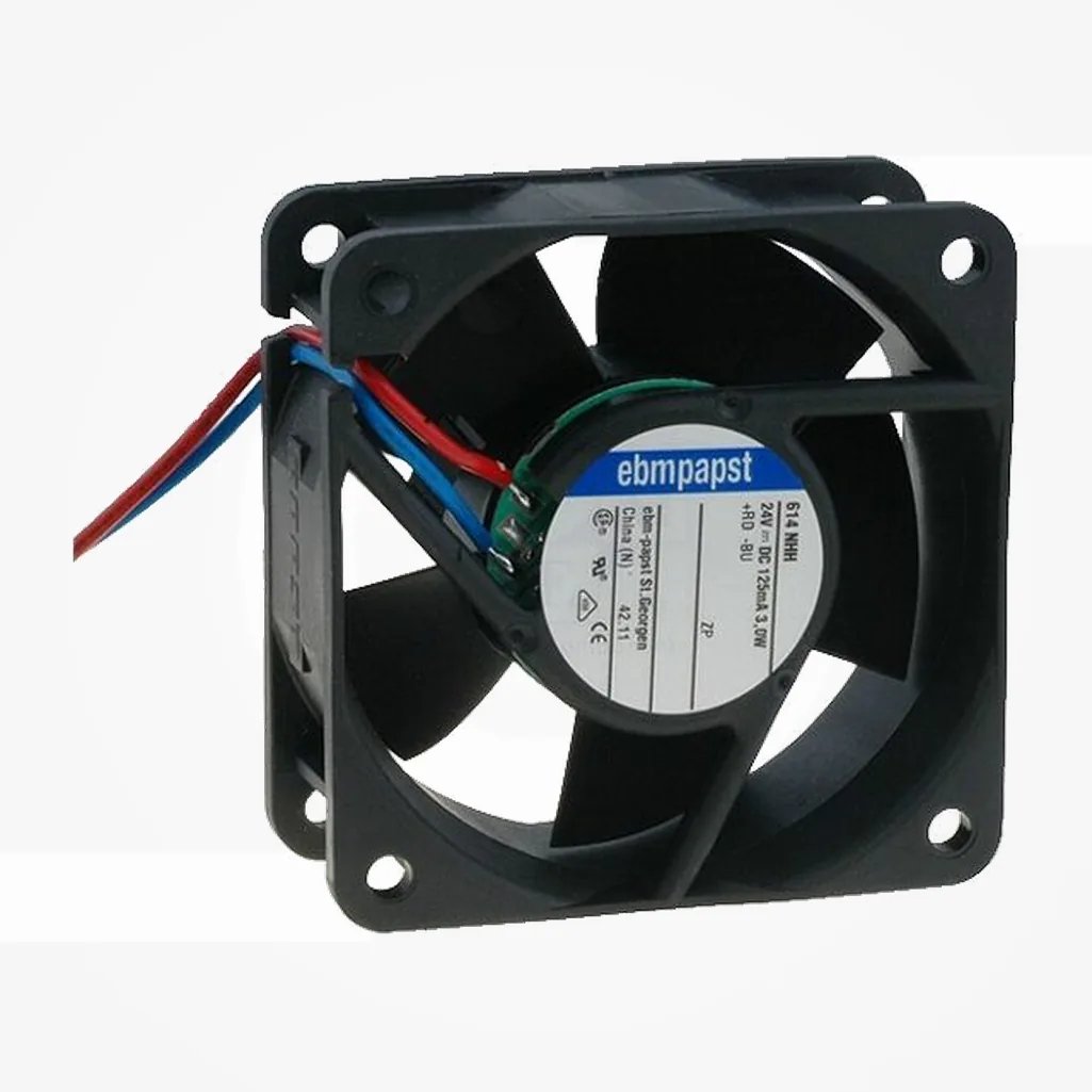 Ventilador DC axiales 24VDC 60x60x25mm 56m3/h 41dBA bolas