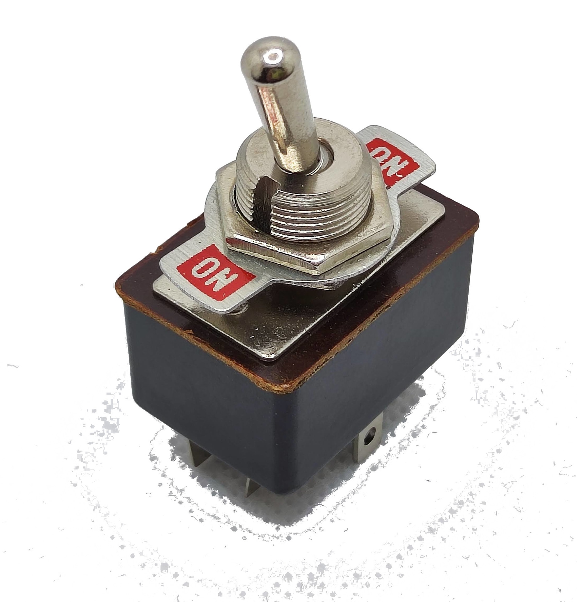 Interruptor Palanca Bipolar 6A/250V ON-ON 6 terminales 4,8mm