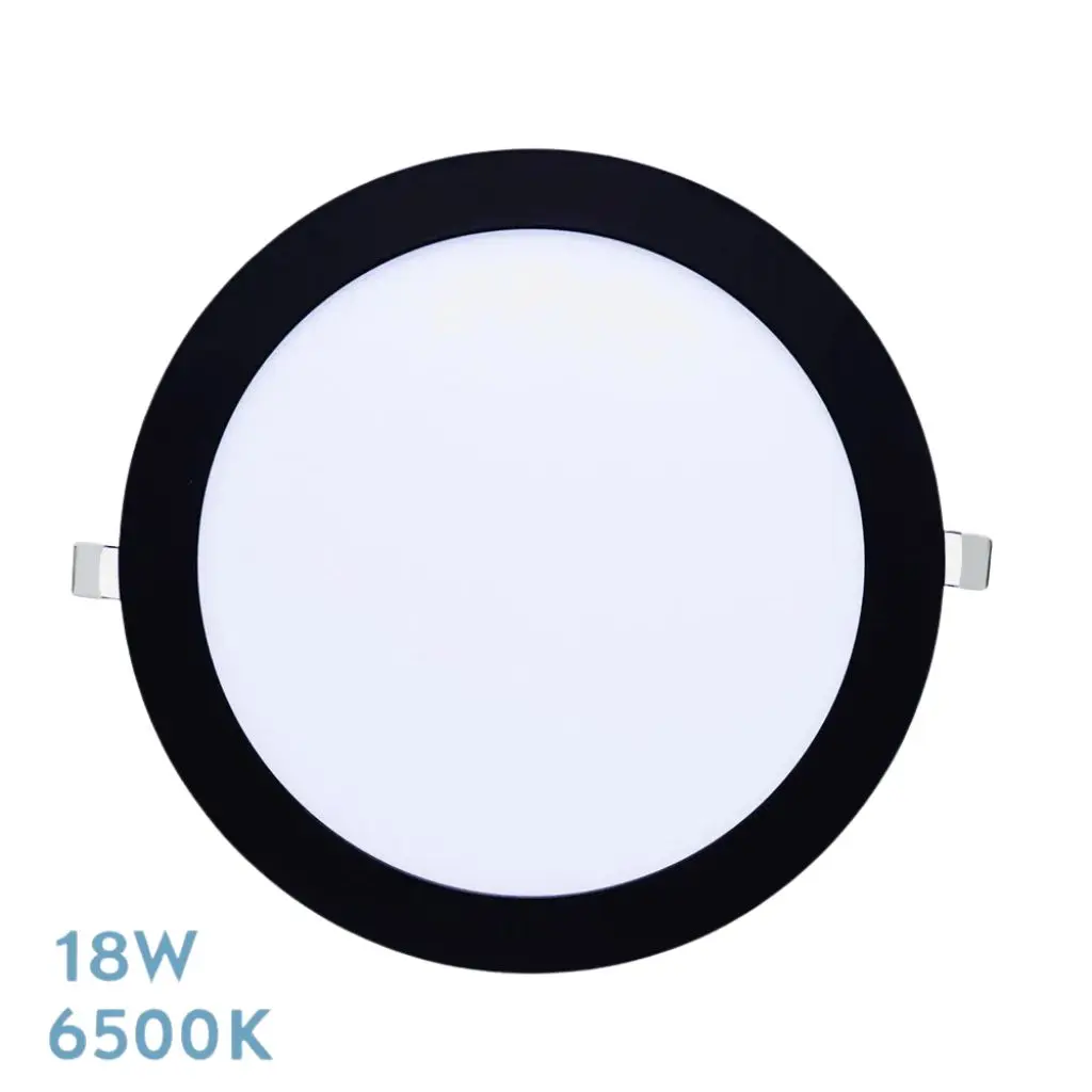 Downlight Tanzanita 18W 6500K 1620Lm NEGRO