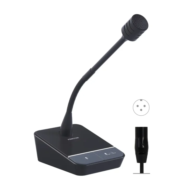 MicrÃ³fono Sobremesa DinÃ¡mico FONESTAR MICSET-D32XLR
