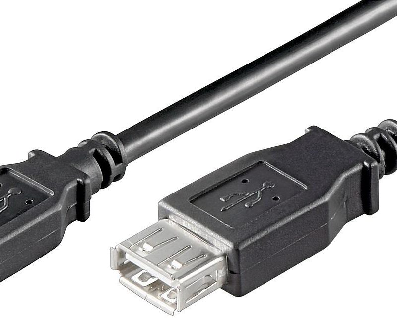 Cable USB 2.0 A Macho a Hembra Prolongador  5m