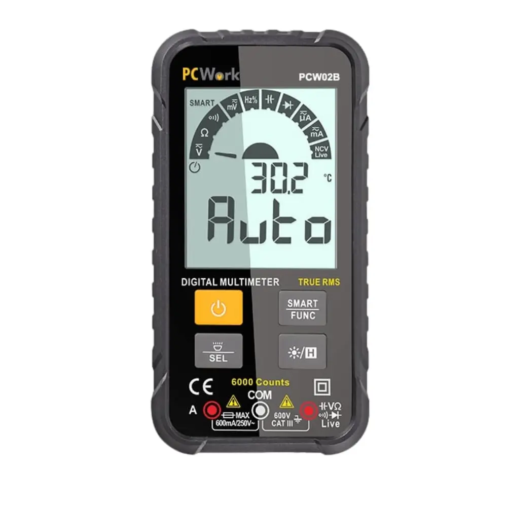 Multimetro Digital Inteligente True RMS PCW02B