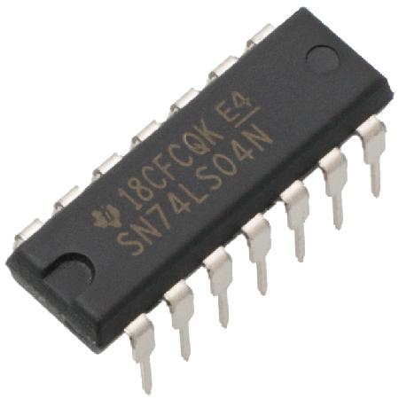 SN74LS04N Circuito Integrado Digital  DIP14