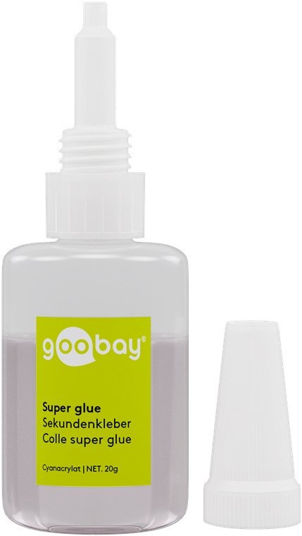 Pegamento Rapido Cianocrilato 20Gr GOOBAY