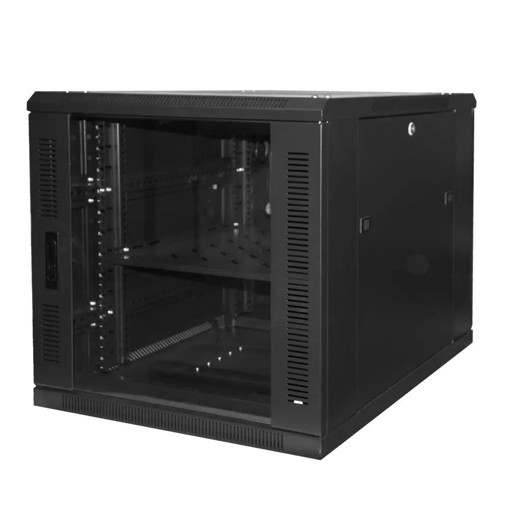 Rack Mural 19' 6U 370x600x450mm MICROCONNECT