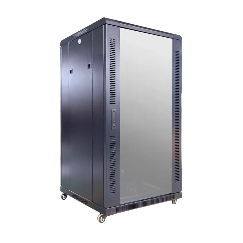Rack Suelo 19′ 22U 1080x600x600mm MONTADO