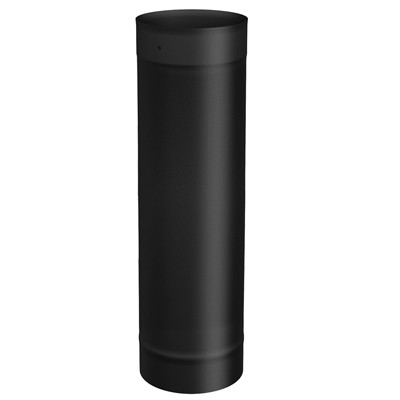 Tubo Baliza soporte 70mm NEGRO