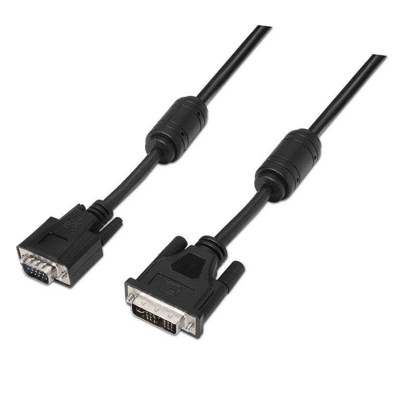 Cable DVI 18+5 a VGA 3m NANOCABLE