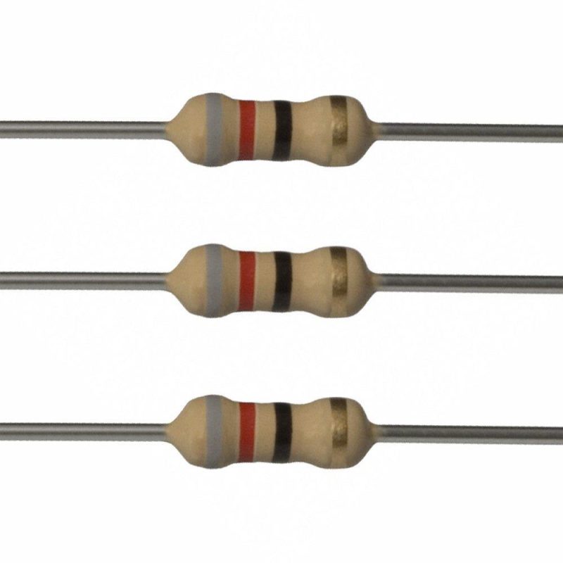 Resistencia Carbon 82R 1/2W 5% Axial