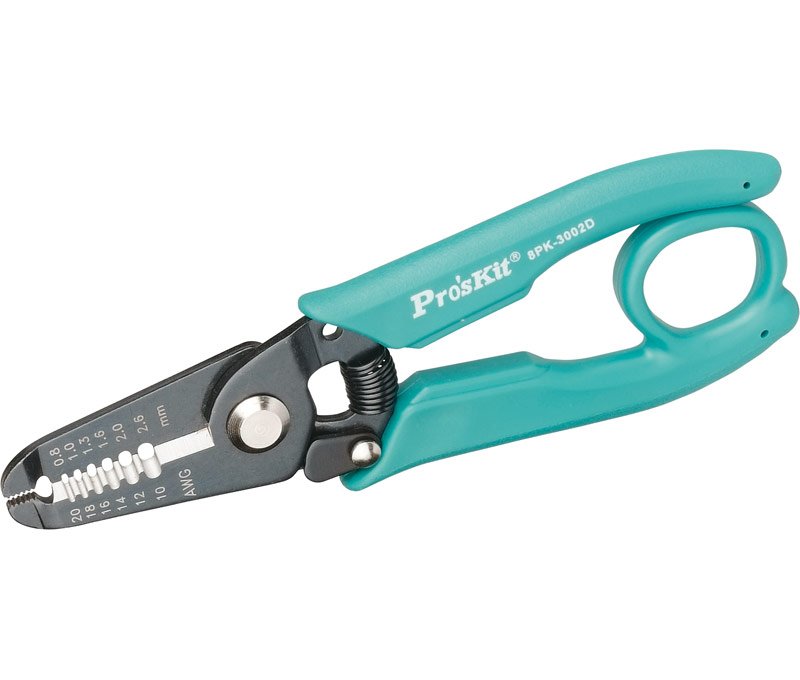 Alicate de Corte y Pelacables 0,8/1,0/1,3/1,6/2,0/2,6mm  HRV1187