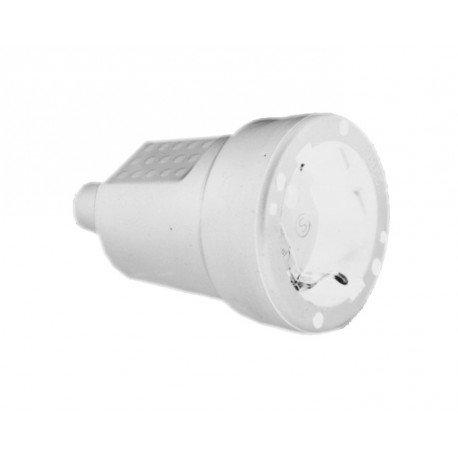 Clavija Red Electrica Schuko Hembra 16A/250Vac Goma BLANCO