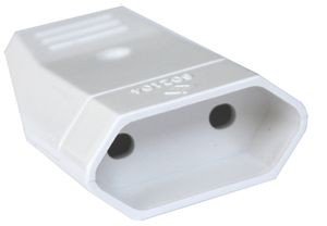 Clavija Red Electrica Hembra 4mm 10A/250V color BLANCO
