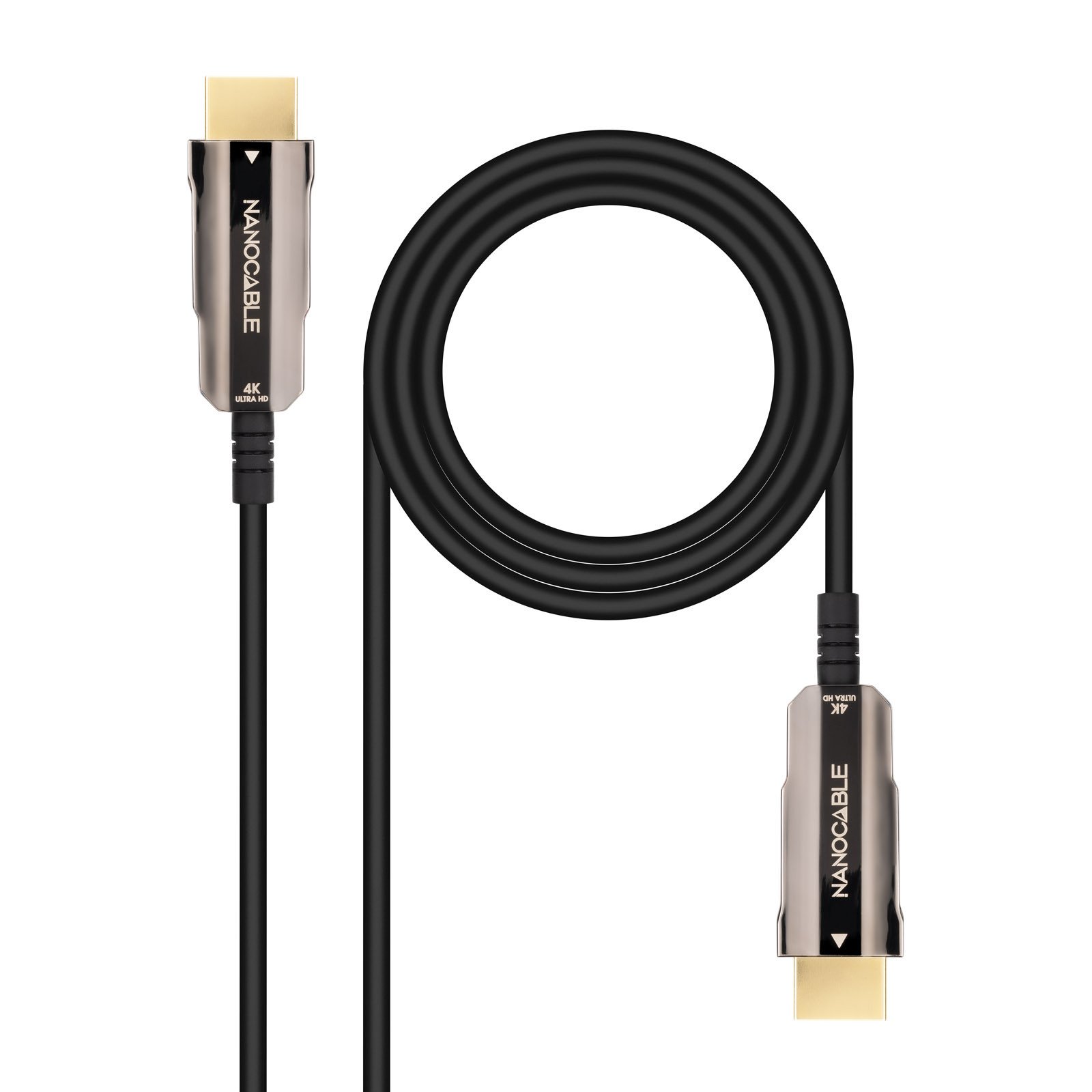 Cable HDMI V2.0 4K@60HZ AOC Fibra 10m NANOCABLE