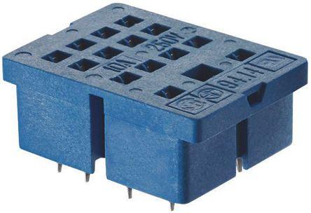ZOCALO RELE Cto.Impreso para Reles 55.32 y 55.34 FINDER