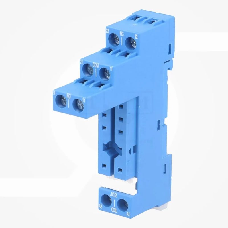 ZOCALO RELE CARRIL DIN y Panel para Reles 40.51,  40.52,  40.61 FINDER