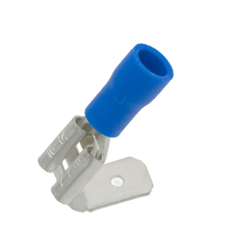 Terminal Faston Macho-Hembra 6.3mm Preaislado AZUL