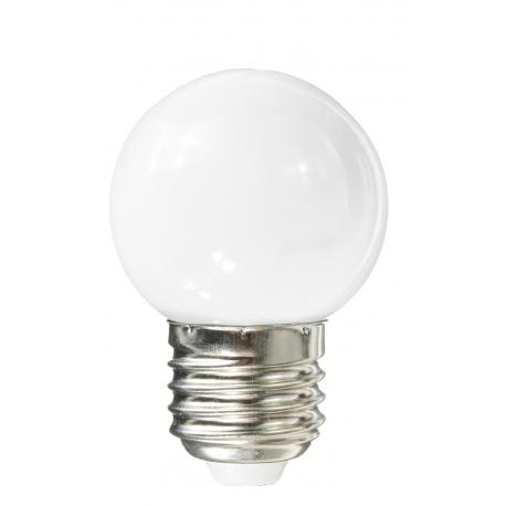 Bombilla LED BLANCO E27 1W 230Vac 360Âº GUIRNALDA