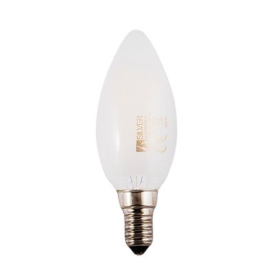 Bombilla LED VELA MATE Filamento E14 3W 230V 3000K