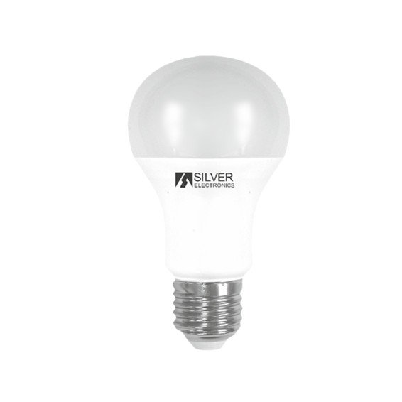 Bombilla LED ESTANDAR E27 15W 3000K High Quality SILVER