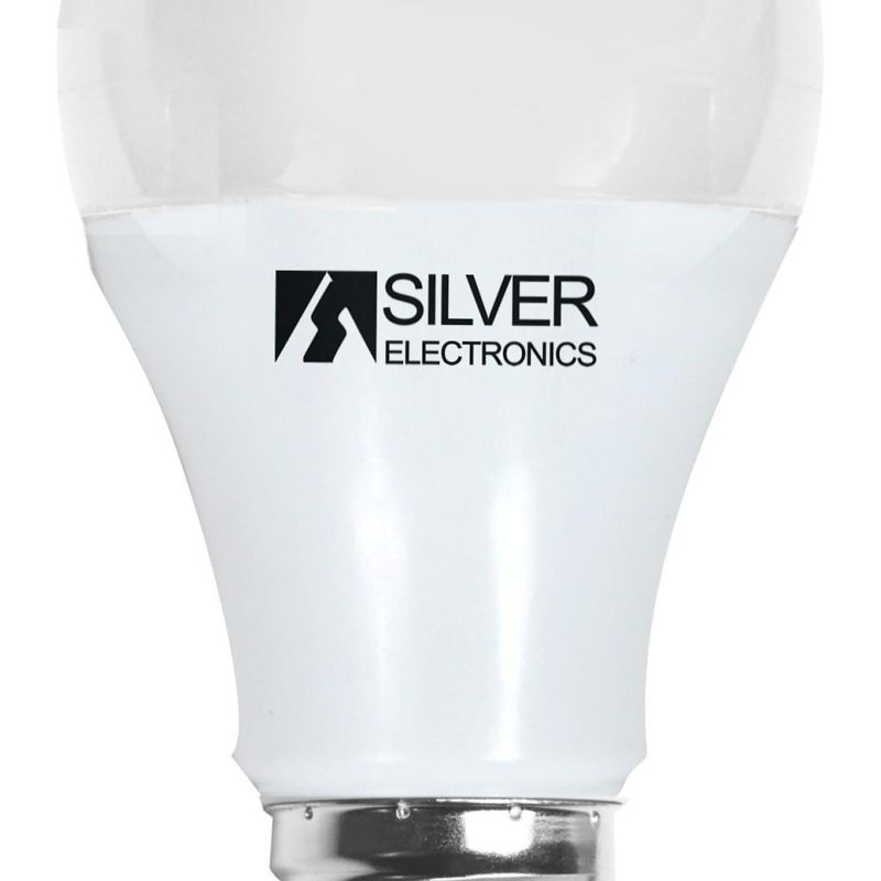 Bombilla LED ESTANDAR E27 10W 4000K High Quality SILVER