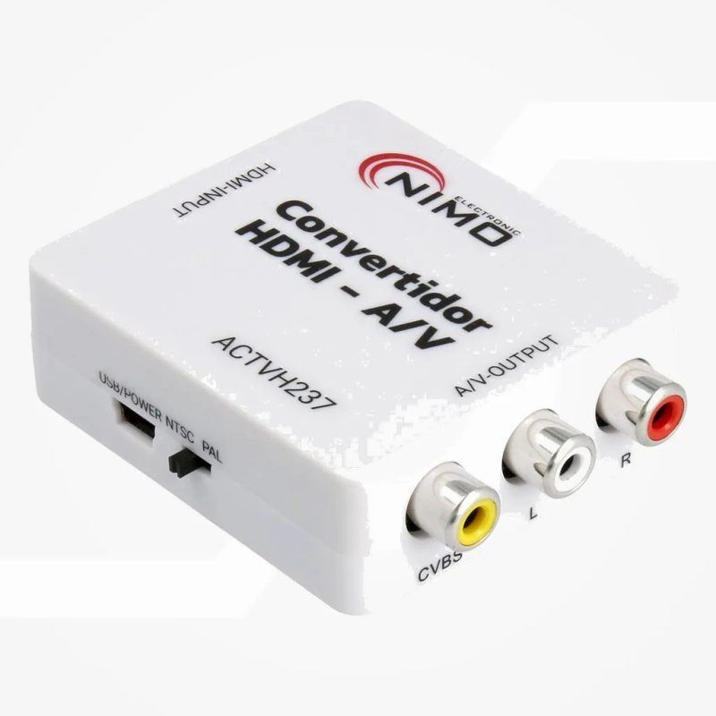 Conversor HDMI a RCA AV Video y Audio